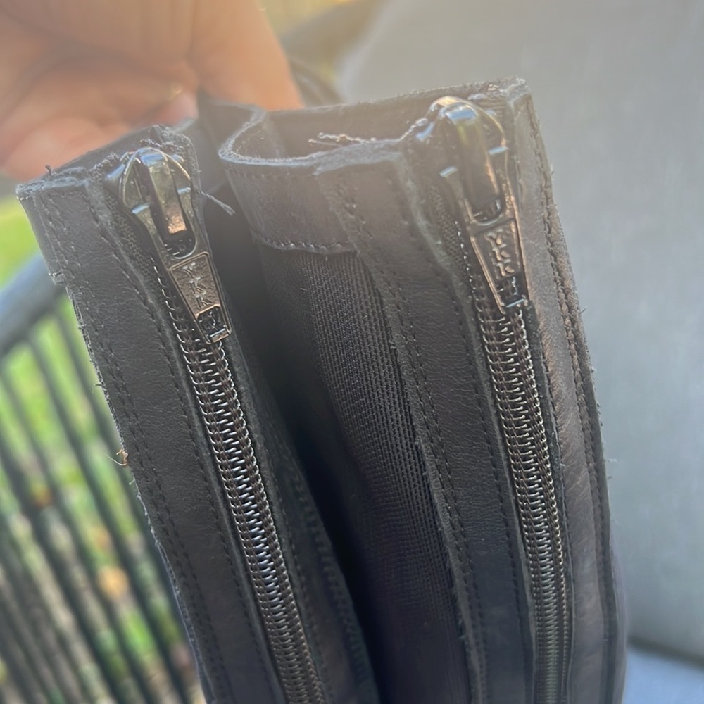 HOST PICK 🥳 New Free People Trickum Tall Boot Leather Black EU 40. US 9 /9.5 - Picture 8 of 13